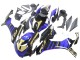 2015-2019 Yamaha YZF R1 Motorcycle Fairings - Blue Gold Black