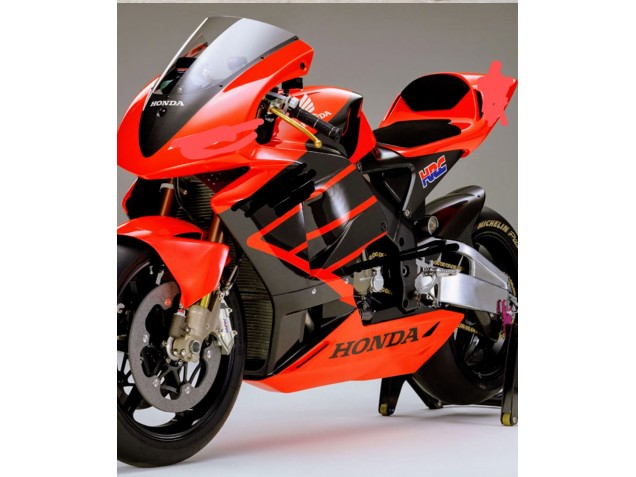 2003-2004 Honda CBR600RR Bike Fairings - Red Glossy Black