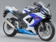 2008-2010 Suzuki GSXR 600/750 Motorcycle Fairings - White Blue Red