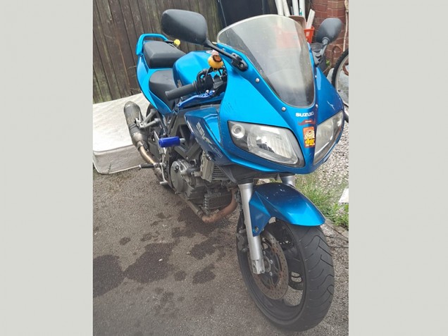 2003-2013 Suzuki SV650S Motorcycle Fairings - Blue
