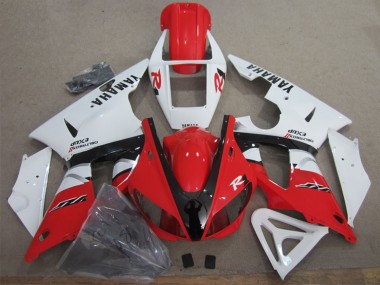 Custom 2009-2011 White Red Black Yamaha YZF R1 Motorcycle Fairing