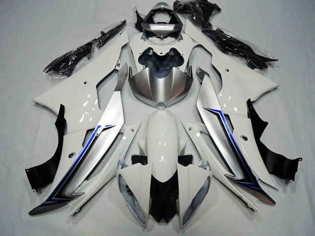 2008-2016 White Blue Black Yamaha YZF R6 Motorcycle Fairing Kits