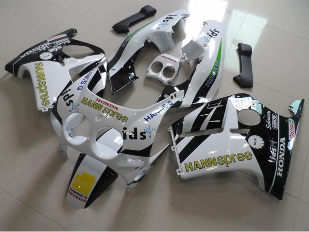 Custom 1988-1989 Hannspree Honda CBR250RR MC19 Bike Fairing Custom 1988-1989 Hannspree Honda CBR250RR MC19 Bike Fairing