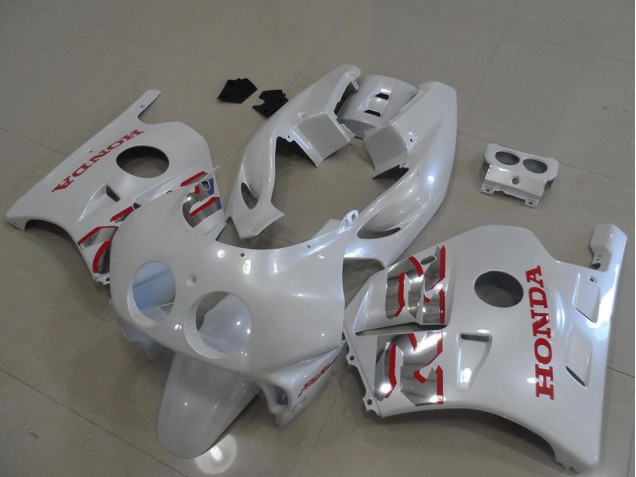Custom 1991-1998 Pearl White Red Honda CBR250RR MC22 Motorcylce Fairings Custom 1991-1998 Pearl White Red Honda CBR250RR MC22 Motorcylce Fairings