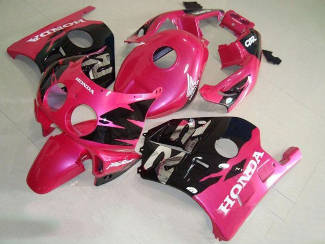Custom 1991-1998 Black Pink Honda CBR250RR MC22 Motorbike Fairing Custom 1991-1998 Black Pink Honda CBR250RR MC22 Motorbike Fairing