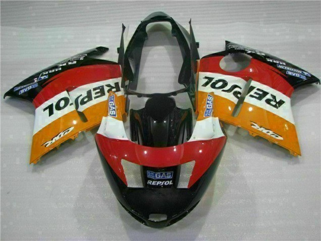 Custom 1996-2007 Orange Repsol Honda CBR1100XX Motorbike Fairing Custom 1996-2007 Orange Repsol Honda CBR1100XX Motorbike Fairing