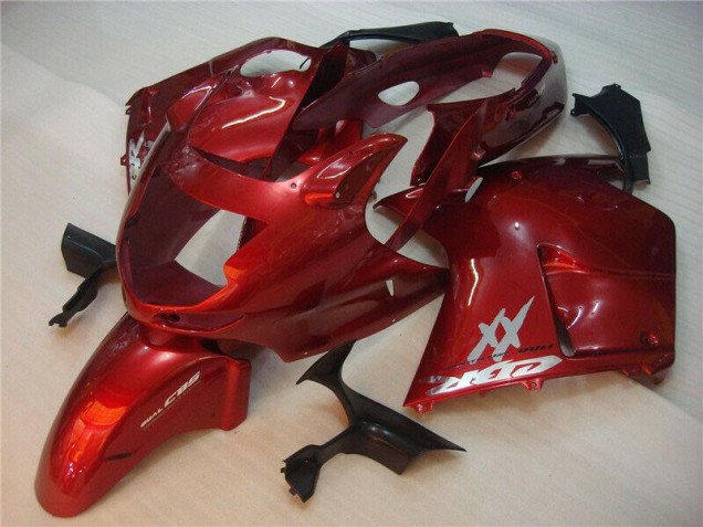 Custom 1996-2007 Red Honda CBR1100XX Bike Fairing Custom 1996-2007 Red Honda CBR1100XX Bike Fairing