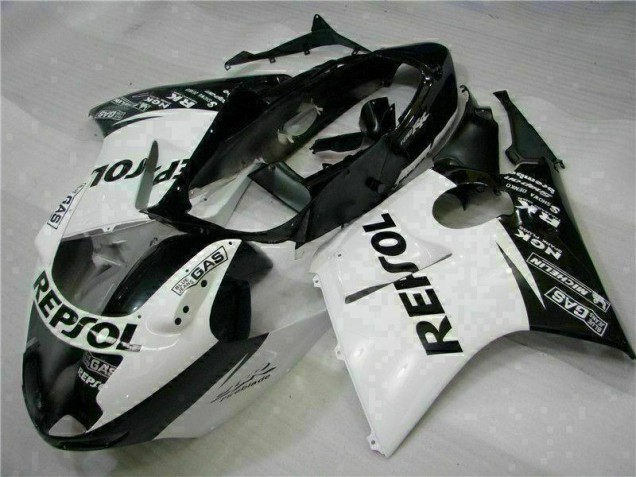 Custom 1996-2007 White Black Repsol Honda CBR1100XX Replacement Motorcycle Fairings Custom 1996-2007 White Black Repsol Honda CBR1100XX Replacement Motorcycle Fairings