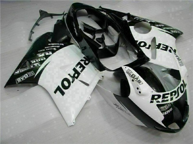 Custom 1996-2007 White Black Repsol Honda CBR1100XX Replacement Motorcycle Fairings Custom 1996-2007 White Black Repsol Honda CBR1100XX Replacement Motorcycle Fairings