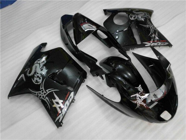 Custom 1996-2007 Black Honda CBR1100XX Bike Fairing Kit Custom 1996-2007 Black Honda CBR1100XX Bike Fairing Kit
