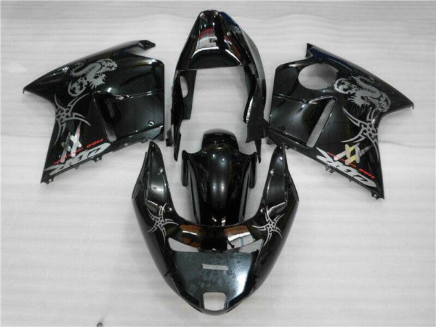Custom 1996-2007 Black Honda CBR1100XX Bike Fairing Kit Custom 1996-2007 Black Honda CBR1100XX Bike Fairing Kit