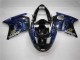 Custom 1996-2007 Blue Flame Honda CBR1100XX Motorcyle Fairings Custom 1996-2007 Blue Flame Honda CBR1100XX Motorcyle Fairings