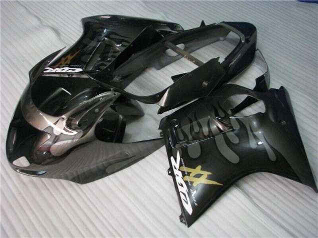 Aftermarket 1996-2007 Black Honda CBR1100XX Motorcycle Fairings Kit