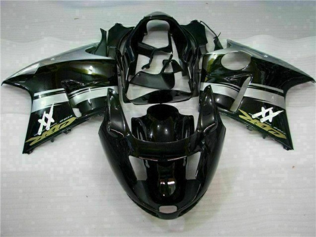 Custom 1996-2007 Black Honda CBR1100XX Motorcylce Fairings