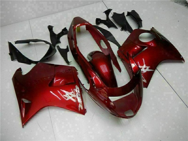 Custom 1996-2007 Red Honda CBR1100XX Motorcycle Fairings Custom 1996-2007 Red Honda CBR1100XX Motorcycle Fairings