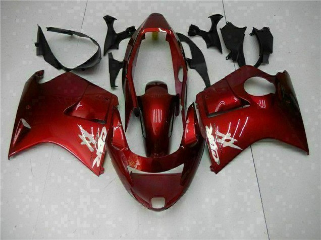 Custom 1996-2007 Red Honda CBR1100XX Motorcycle Fairings Custom 1996-2007 Red Honda CBR1100XX Motorcycle Fairings