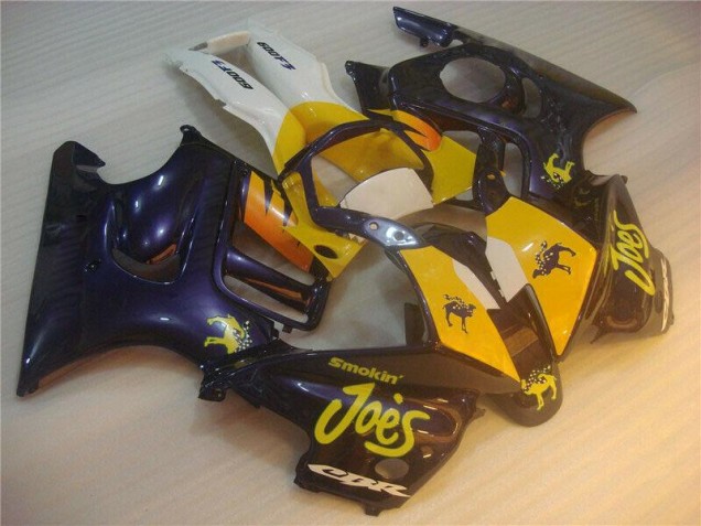 Custom 1995-1998 Blue Yellow Joes Honda CBR600 F3 Replacement Motorcycle Fairings Custom 1995-1998 Blue Yellow Joes Honda CBR600 F3 Replacement Motorcycle Fairings