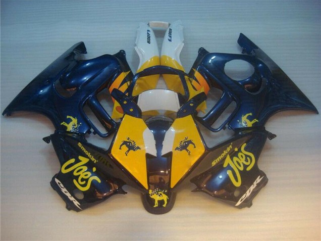 Custom 1995-1998 Blue Yellow Joes Honda CBR600 F3 Replacement Motorcycle Fairings Custom 1995-1998 Blue Yellow Joes Honda CBR600 F3 Replacement Motorcycle Fairings