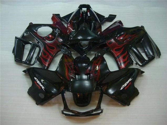 Custom 1995-1998 Black Red Flame Honda CBR600 F3 Motorcyle Fairings Custom 1995-1998 Black Red Flame Honda CBR600 F3 Motorcyle Fairings