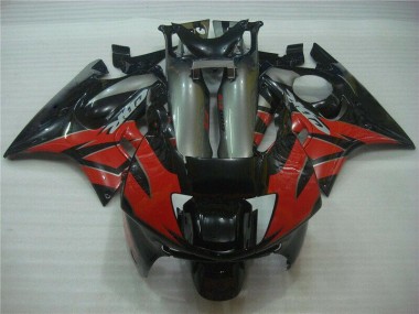 Aftermarket 1995-1998 Honda CBR600 F3 Motorcycle Fairings MF1465 - Red Black