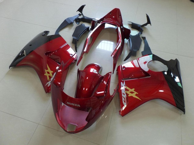 Custom 1996-2007 Candy Red Black OEM Style Honda CBR1100XX Motorcycle Fairings Custom 1996-2007 Candy Red Black OEM Style Honda CBR1100XX Motorcycle Fairings