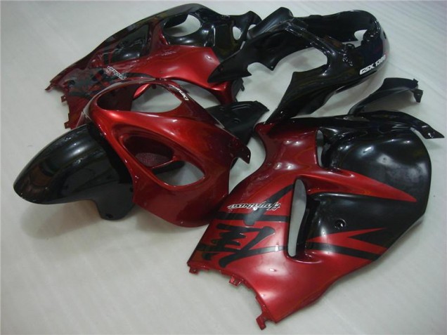 Custom 1996-2007 Red Black Suzuki GSXR 1300 Hayabusa Motorcycle Fairing Kit Custom 1996-2007 Red Black Suzuki GSXR 1300 Hayabusa Motorcycle Fairing Kit