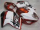 Custom 1996-2007 Orange White Black Suzuki GSXR 1300 Hayabusa Bike Fairings Custom 1996-2007 Orange White Black Suzuki GSXR 1300 Hayabusa Bike Fairings