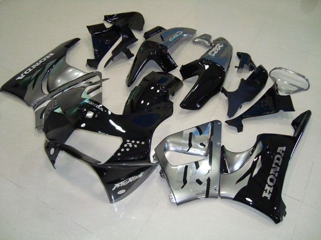 Aftermarket 1998-1999 Black Grey Honda CBR900RR 919 Motor Fairings