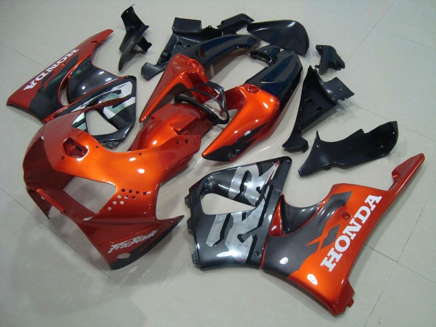 Aftermarket 1998-1999 Orange Grey Honda CBR900RR 919 Motorcylce Fairings