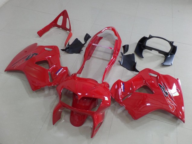 Custom 1998-2001 Red Honda VFR800 Replacement Fairings Custom 1998-2001 Red Honda VFR800 Replacement Fairings