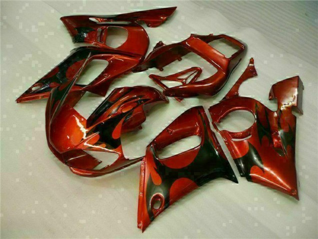 Custom 1998-2002 Brown Yamaha YZF R6 Bike Fairing Kit Custom 1998-2002 Brown Yamaha YZF R6 Bike Fairing Kit