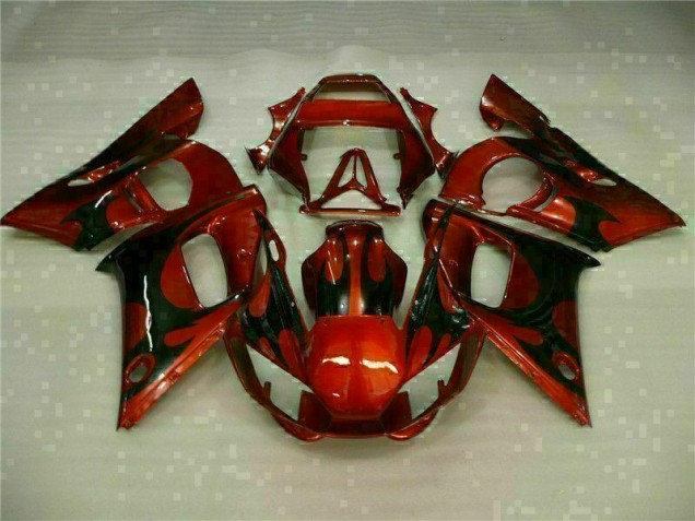 Custom 1998-2002 Brown Yamaha YZF R6 Bike Fairing Kit Custom 1998-2002 Brown Yamaha YZF R6 Bike Fairing Kit