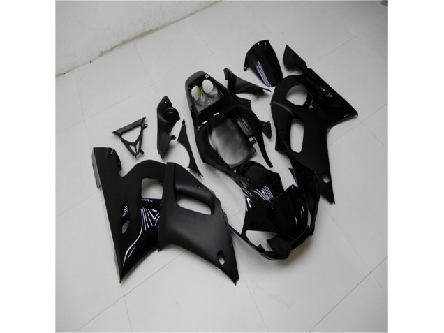 Custom 1998-2002 Glossy Matte Black Yamaha YZF R6 Moto Fairings Custom 1998-2002 Glossy Matte Black Yamaha YZF R6 Moto Fairings