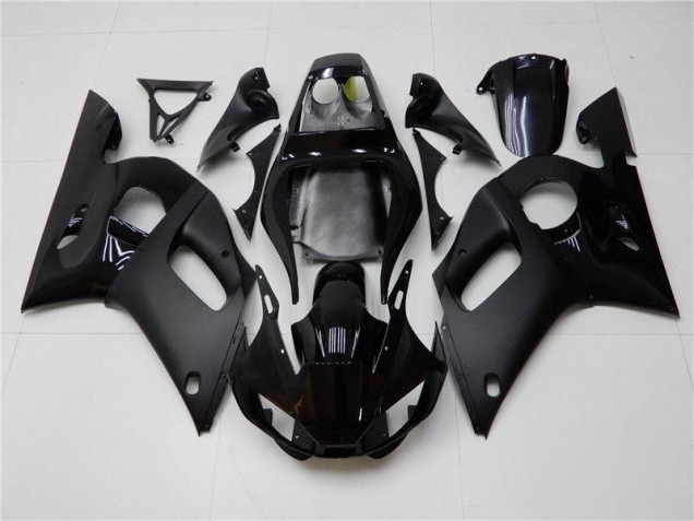 Custom 1998-2002 Glossy Matte Black Yamaha YZF R6 Moto Fairings Custom 1998-2002 Glossy Matte Black Yamaha YZF R6 Moto Fairings
