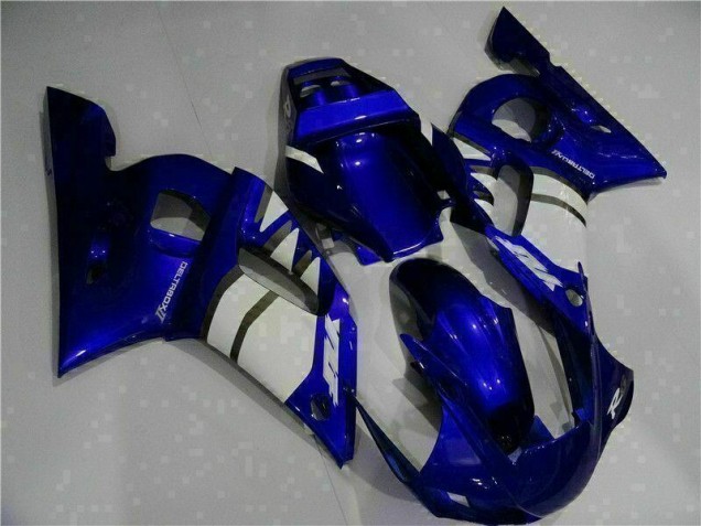Custom 1998-2002 Blue Yamaha YZF R6 Bike Fairings Custom 1998-2002 Blue Yamaha YZF R6 Bike Fairings