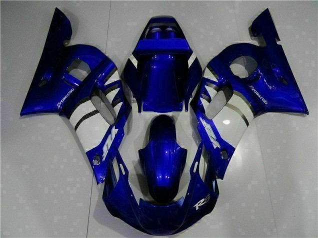 Custom 1998-2002 Blue Yamaha YZF R6 Bike Fairings Custom 1998-2002 Blue Yamaha YZF R6 Bike Fairings