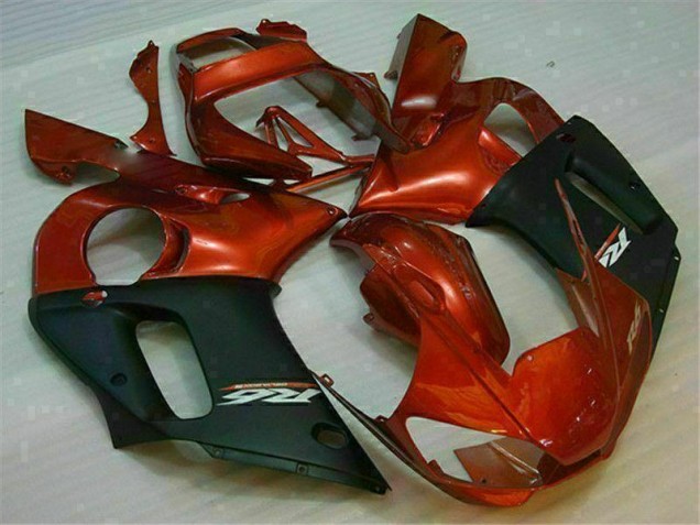 Custom 1998-2002 Black Brown Yamaha YZF R6 Motor Bike Fairings Custom 1998-2002 Black Brown Yamaha YZF R6 Motor Bike Fairings
