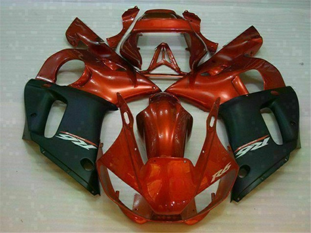 Custom 1998-2002 Black Brown Yamaha YZF R6 Motor Bike Fairings Custom 1998-2002 Black Brown Yamaha YZF R6 Motor Bike Fairings