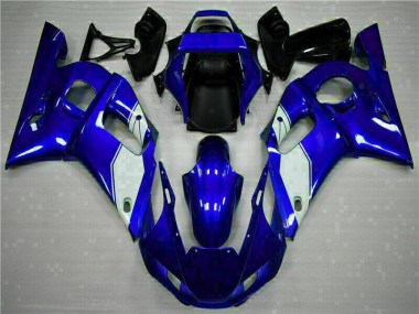 Custom 1998-2002 Blue Yamaha YZF R6 Replacement Motorcycle Fairings
