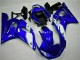 Custom 1998-2002 Blue Yamaha YZF R6 Replacement Motorcycle Fairings Custom 1998-2002 Blue Yamaha YZF R6 Replacement Motorcycle Fairings