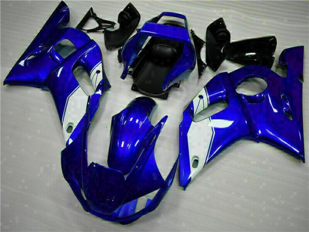 Custom 1998-2002 Blue Yamaha YZF R6 Replacement Motorcycle Fairings Custom 1998-2002 Blue Yamaha YZF R6 Replacement Motorcycle Fairings