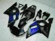 Custom 1998-2002 Blue Black Yamaha YZF R6 Bike Fairing Kit Custom 1998-2002 Blue Black Yamaha YZF R6 Bike Fairing Kit