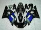 Custom 1998-2002 Blue Black Yamaha YZF R6 Bike Fairing Kit Custom 1998-2002 Blue Black Yamaha YZF R6 Bike Fairing Kit