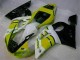 Custom 1998-2002 Yellow White Yamaha YZF R6 Motorcycle Fairings Kits Custom 1998-2002 Yellow White Yamaha YZF R6 Motorcycle Fairings Kits