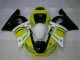 Custom 1998-2002 Yellow White Yamaha YZF R6 Motorcycle Fairings Kits Custom 1998-2002 Yellow White Yamaha YZF R6 Motorcycle Fairings Kits
