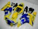 Custom 1998-2002 Yellow Blue Yamaha YZF R6 Moto Fairings Custom 1998-2002 Yellow Blue Yamaha YZF R6 Moto Fairings