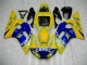 Custom 1998-2002 Yellow Blue Yamaha YZF R6 Moto Fairings Custom 1998-2002 Yellow Blue Yamaha YZF R6 Moto Fairings