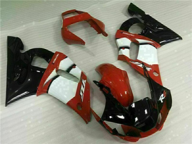 Custom 1998-2002 Red White Yamaha YZF R6 Motor Fairings Custom 1998-2002 Red White Yamaha YZF R6 Motor Fairings