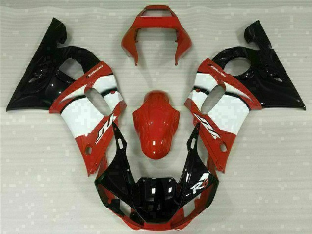 Custom 1998-2002 Red White Yamaha YZF R6 Motor Fairings Custom 1998-2002 Red White Yamaha YZF R6 Motor Fairings
