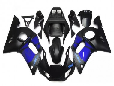 Custom 1998-2002 Blue Black Yamaha YZF R6 Replacement Motorcycle Fairings